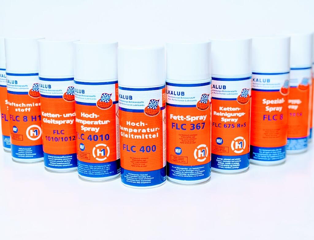 Elkalub High Performance Sprays for industrial uses by ADHP Lubricants